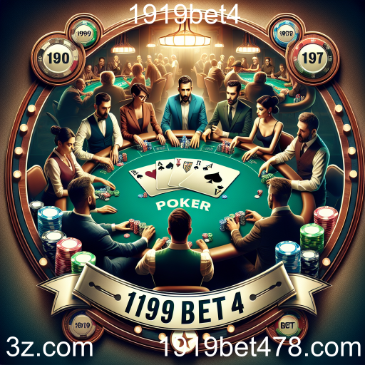 Descubra o Poker Room do 1919bet4: A Melhor Experiência de Poker Online